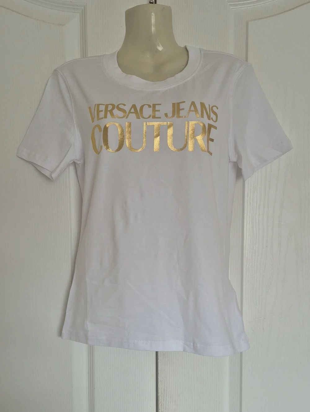 Versace Jeans Collection Black Tag with White Logo